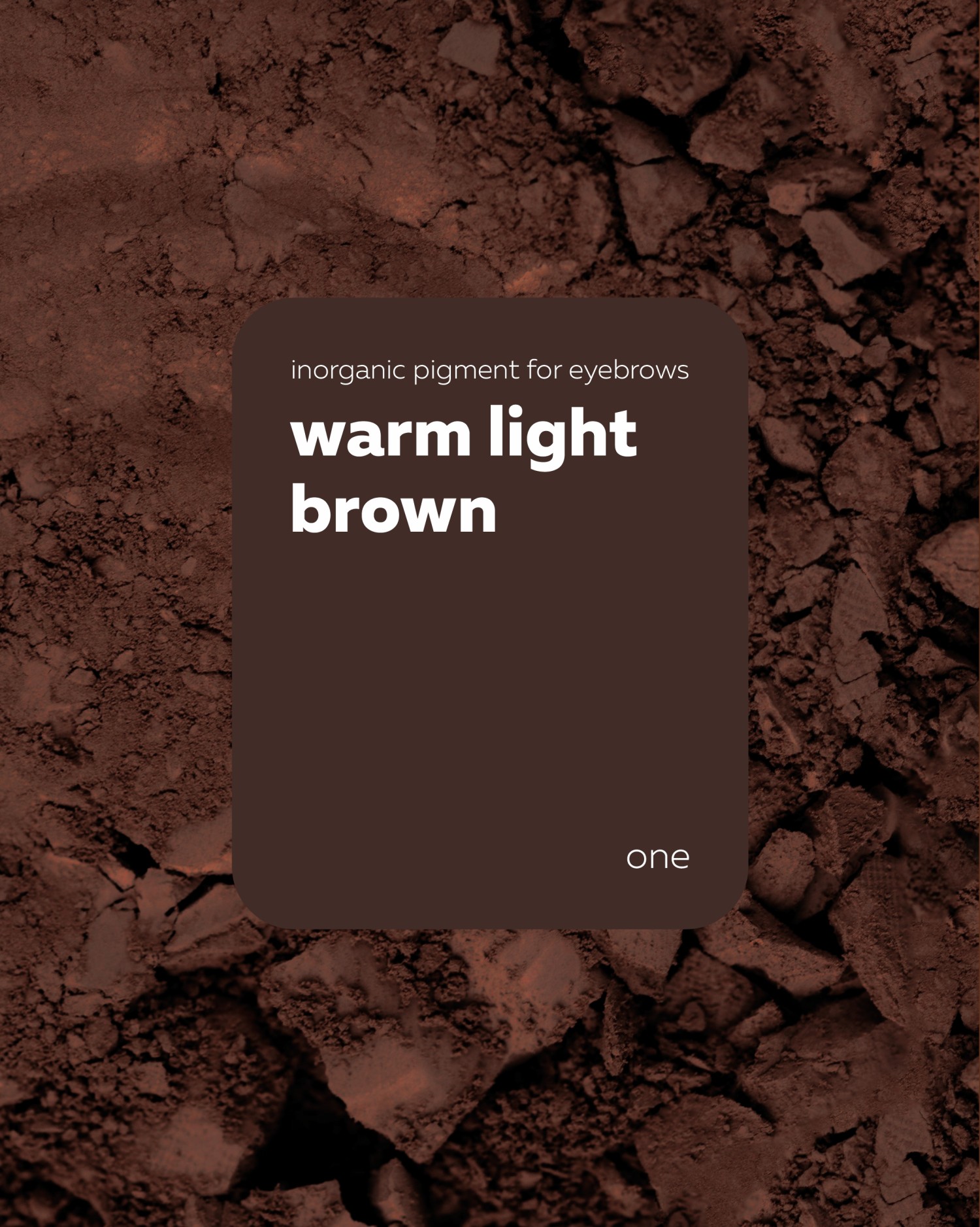 BROVI eyebrow Pigment warm light brown